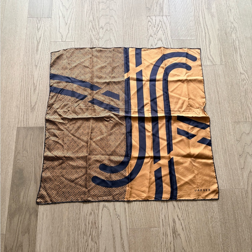 Jaeger Silk Scarf